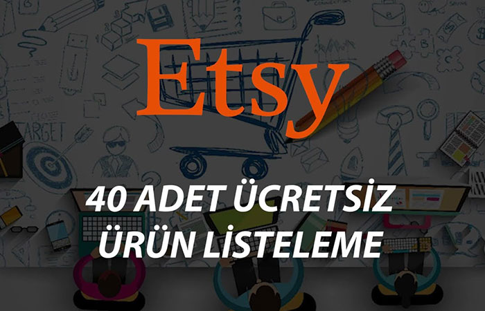 ETSY REFERAL LINK 40 adet ücretsiz listeleme hakkı kazan